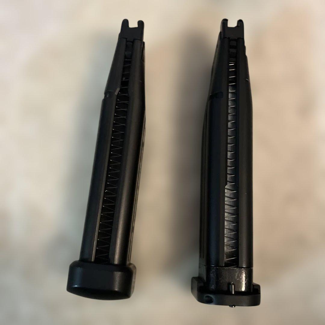 な*。様 東京マルイマガジン1本ガスガンスライド　フレームセットブラック 純正マ