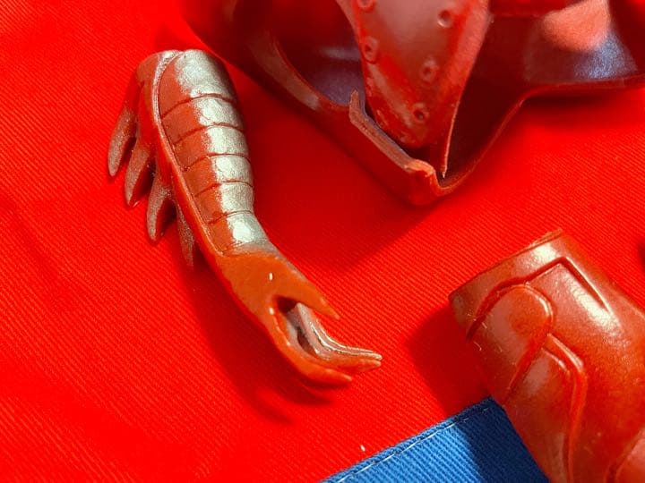 【当時物】キングワルダー1世 怪人セット　サタンキング