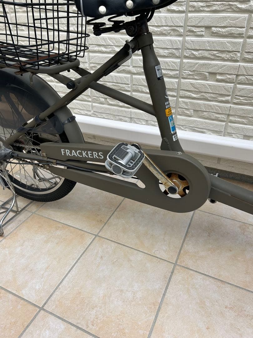 FRACKERS チャイルドシート付きシティサイクル