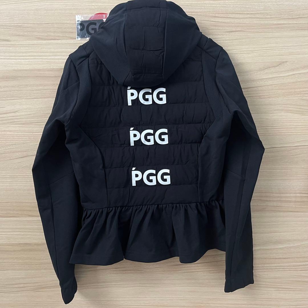 新品★84,700円 PGG パーリーゲイツ 中綿セットアップ 黒系ネイビーＳM