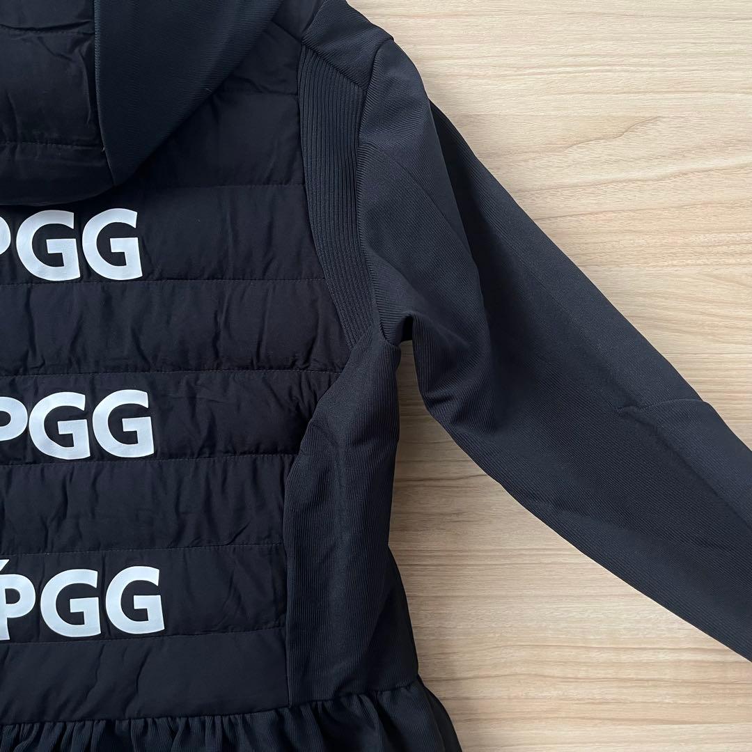 新品★84,700円 PGG パーリーゲイツ 中綿セットアップ 黒系ネイビーＳM