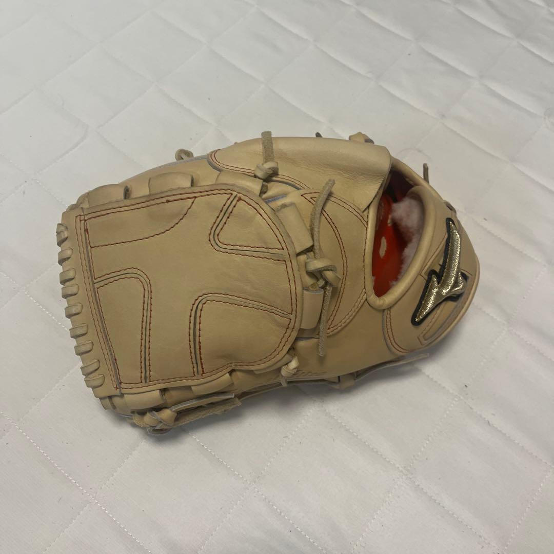 Mizuno グローバルエリート 硬式グローブ ベージュ