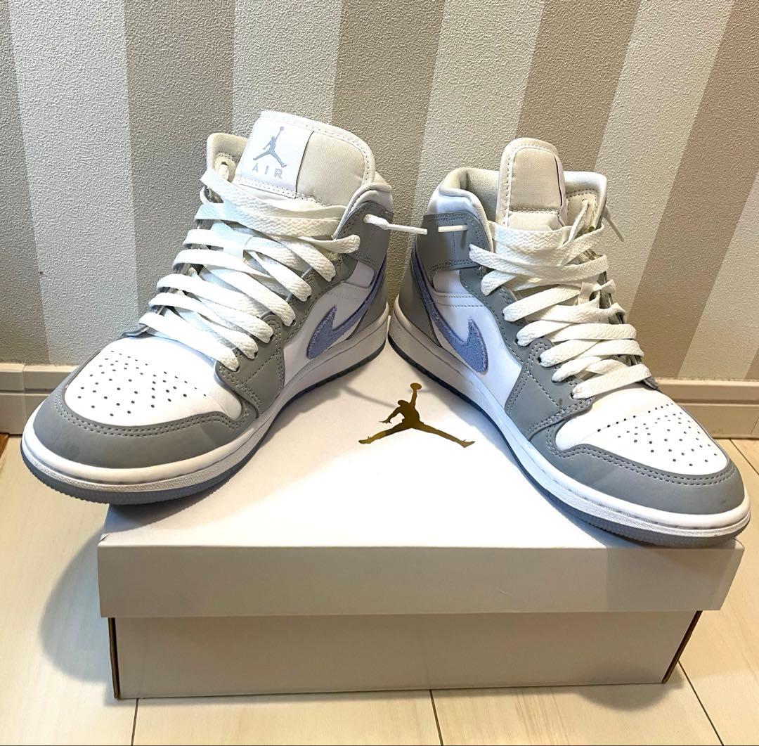 エアージョーダン1⭐︎ウルフグレー⭐︎23.0⭐︎AJ1⭐︎鑑定書付