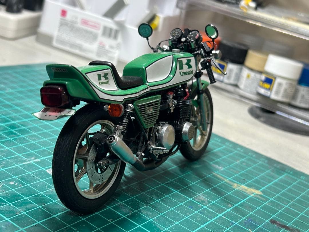 アオシマ Z400FX セレクト　カフェスタイルカスタム完成品