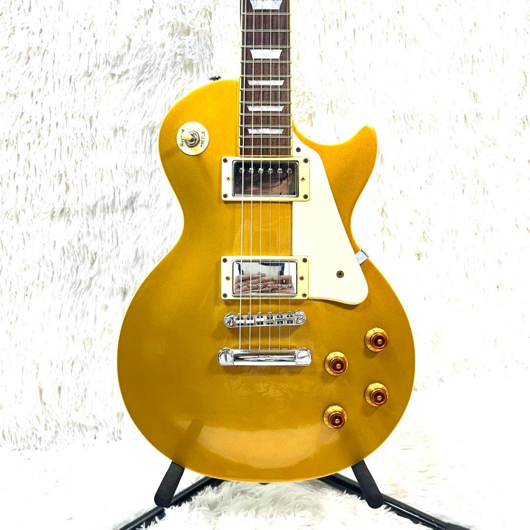 ギター Epiphone LesPaul Gold B'zTak Matsumoto