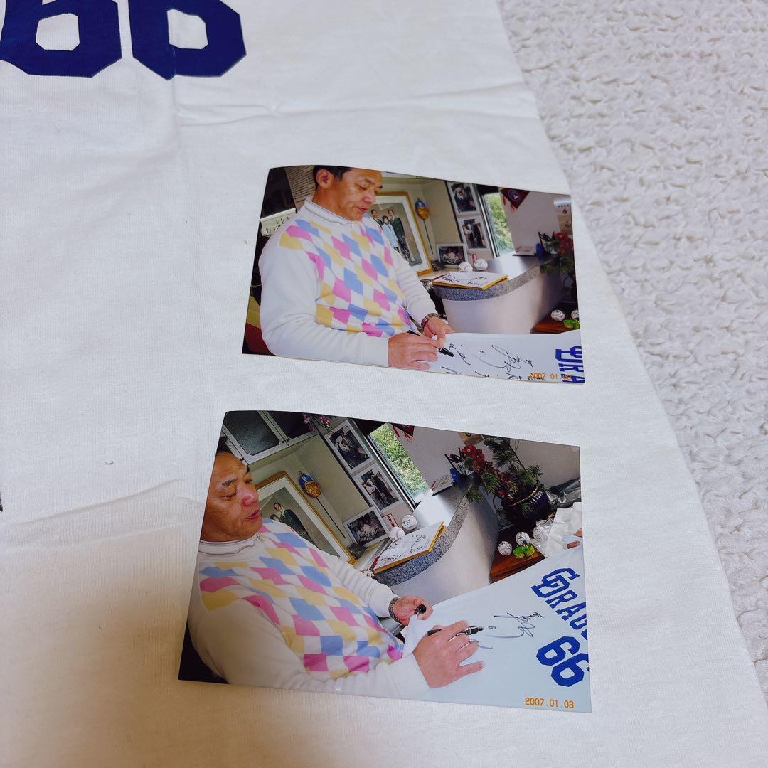 ドラゴンズ落合博満 直筆サインTシャツ #66