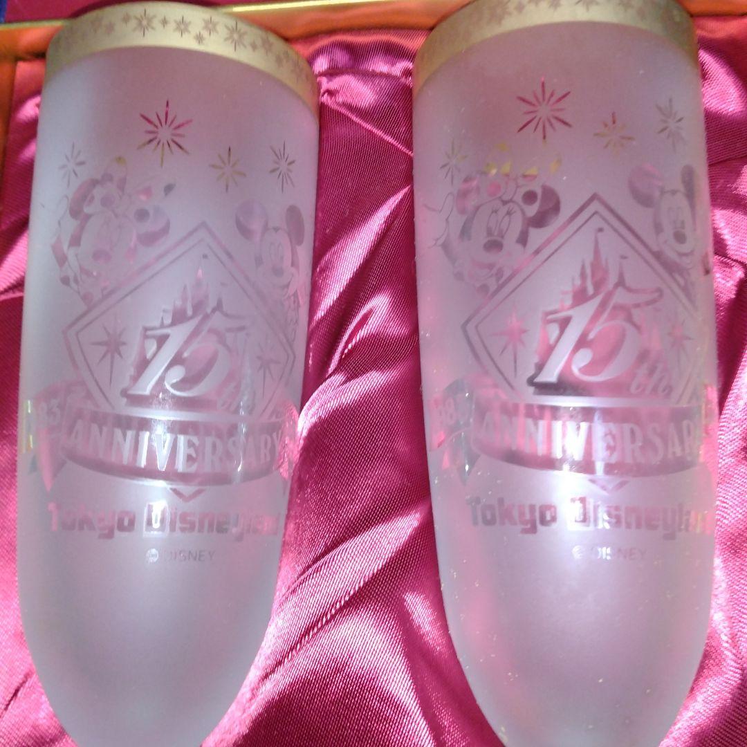 ディズニーランド 15周年　グラス　ティースプーン