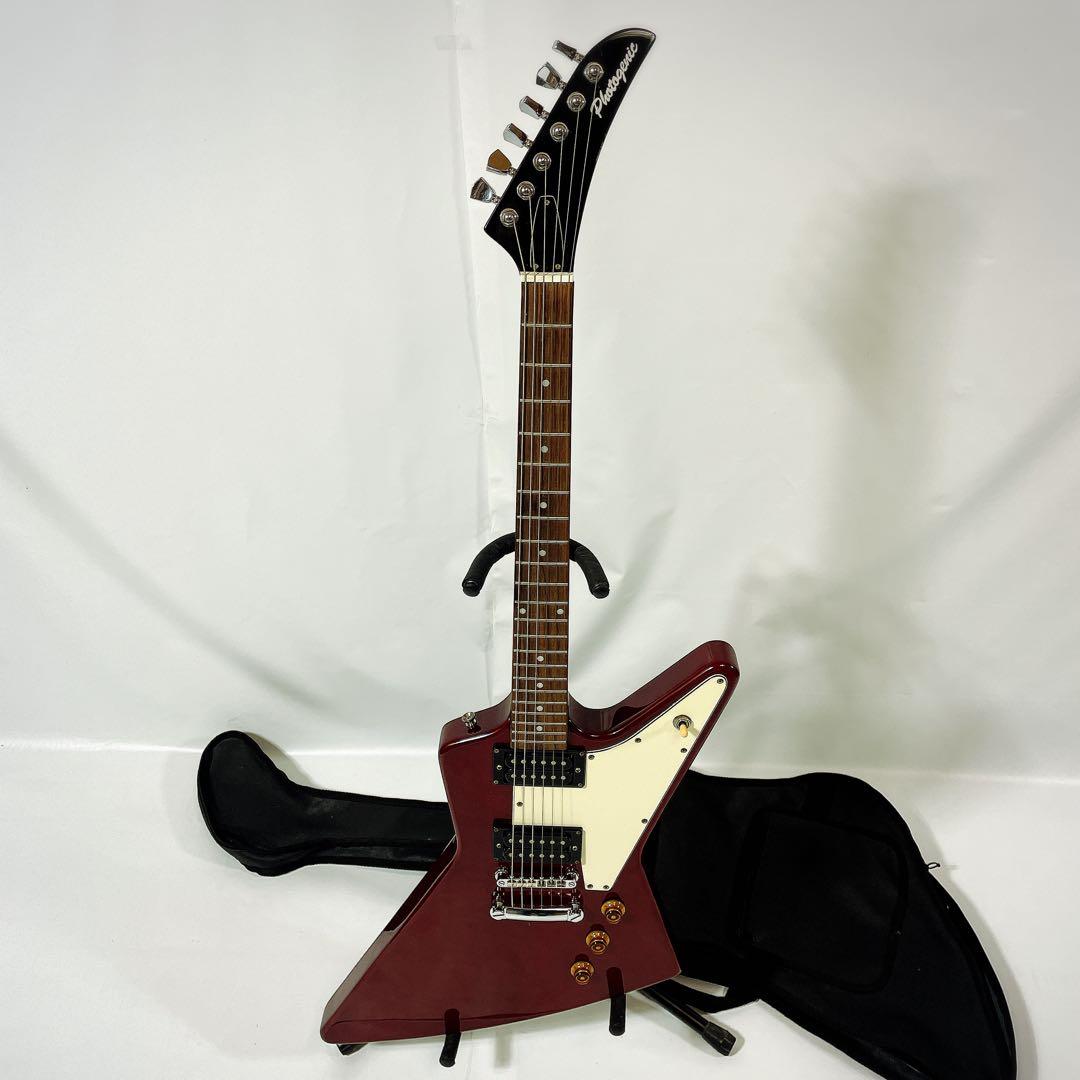 【激レア】photogenic フォトジェニック　エクスプローラー エレキ 赤