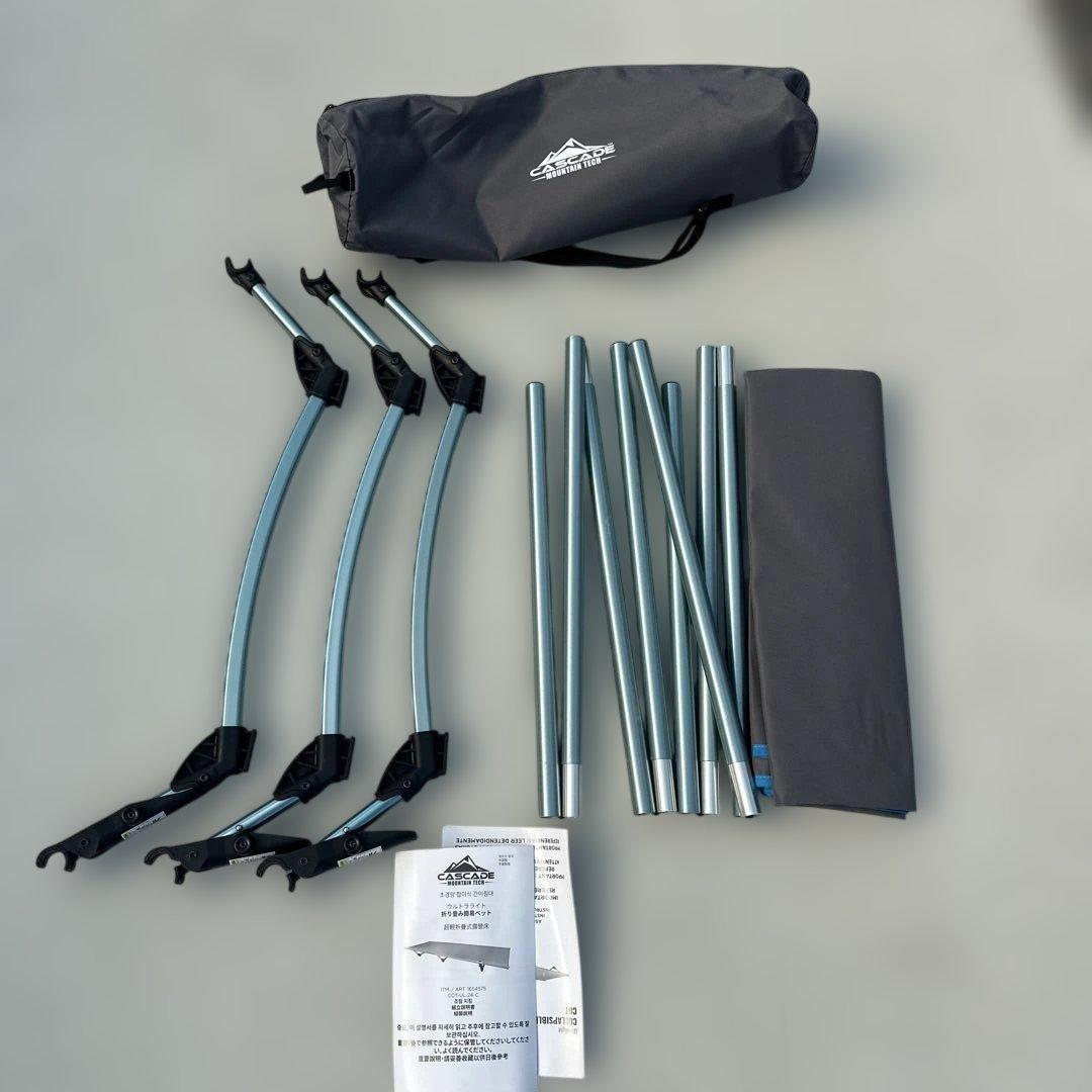 炎幕DX CASCADE MOUNTAIN TECH コット おまとめ