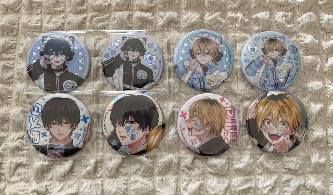 ダメ男とヤバ男　メディコス　アクリルスタンド　缶バッジ　ポストカード　購入特典