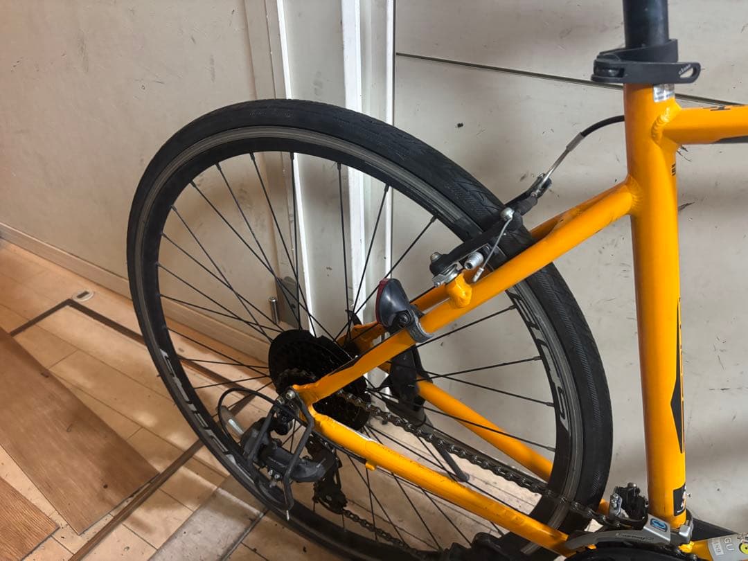 Precision sportsクロスバイク オレンジ 700C