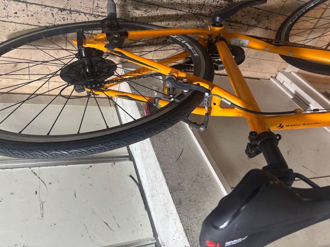 Precision sportsクロスバイク オレンジ 700C