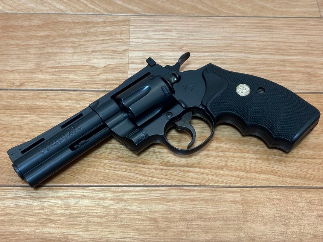 東京マルイ コルト パイソン .357マグナム 4インチ 絶版 ASGK刻印有り
