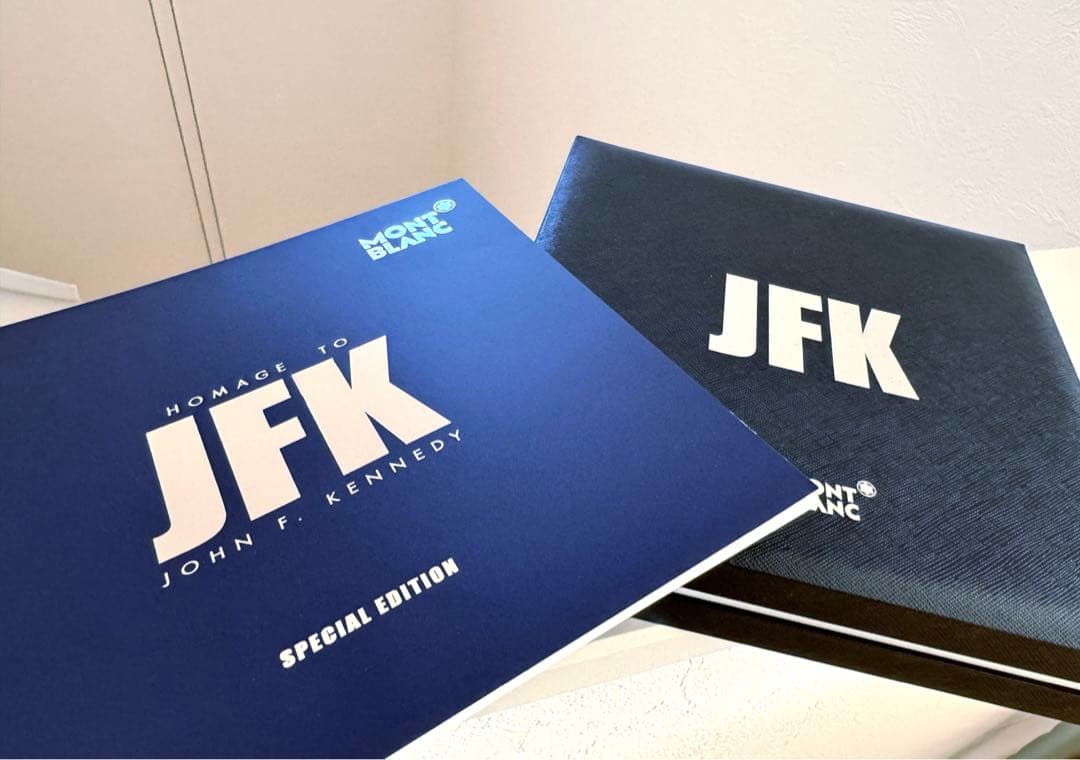 新品 モンブラン 万年筆 JFK ゴールド バーガンディ レッド