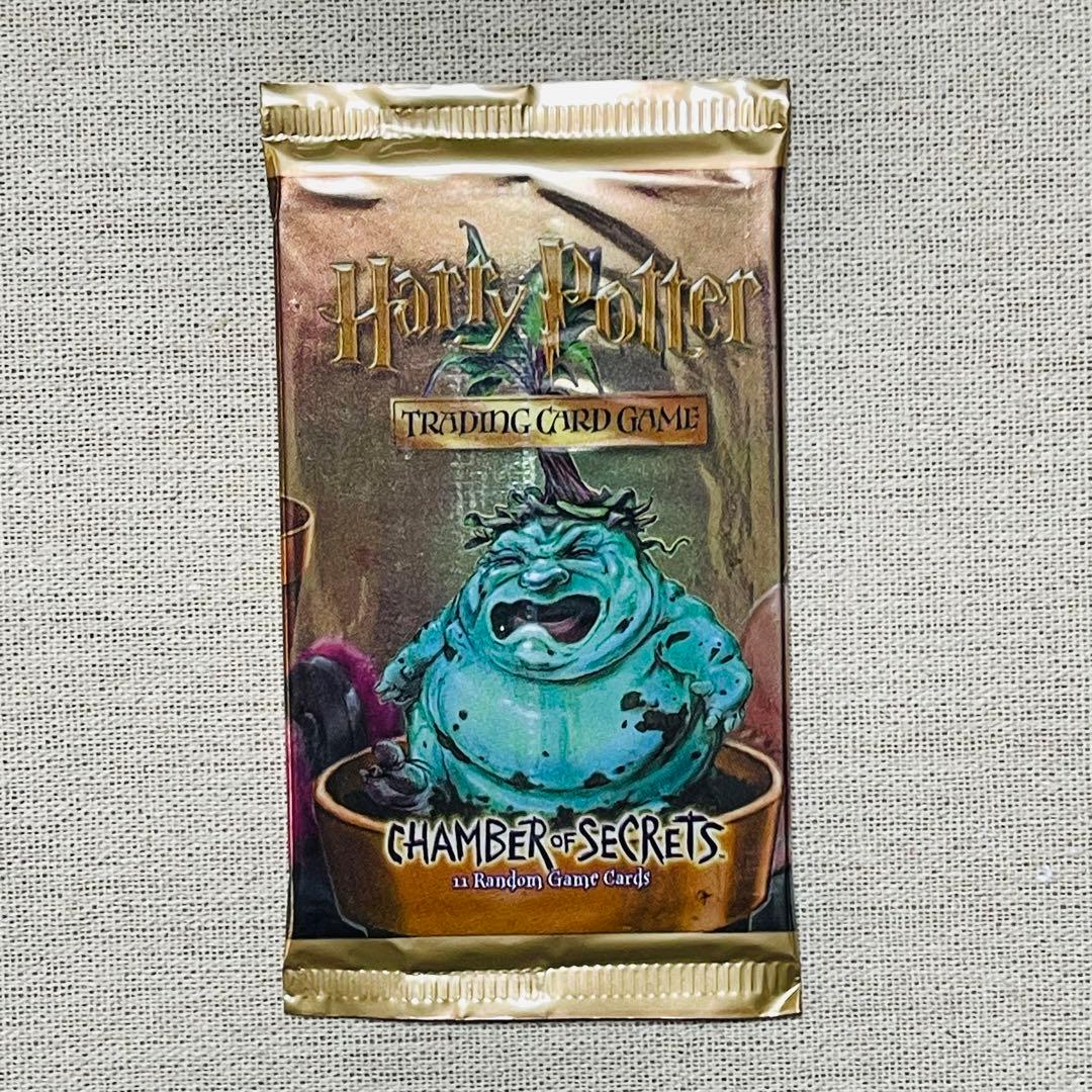 新品　ハリーポッターと秘密の部屋　トレカ　パック　マンドレイク柄