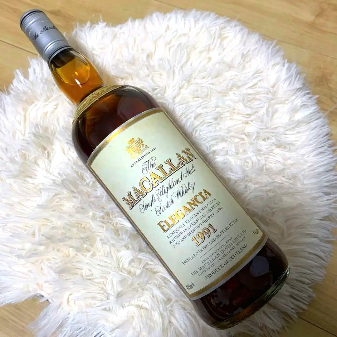 マッカラン シングルモルトウイスキー 1991 エレガンシア 1L