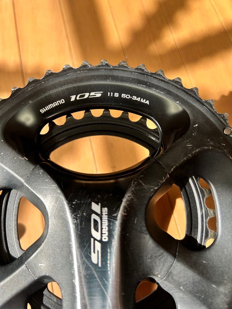 専用　　Shimano 105 FC-5800 コンポーネントセット　ペダル抜き