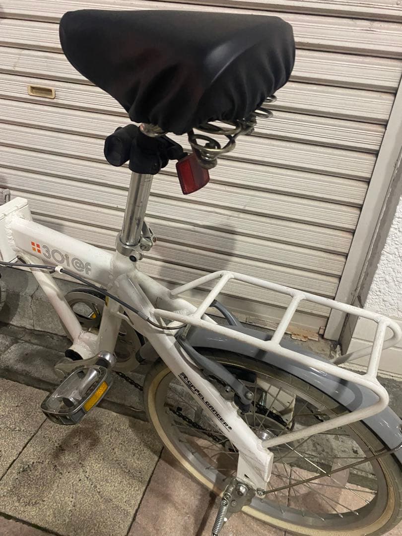 ドッペルギャンガー　20インチ 6段変速折り畳み自転車　301@F ホワイト