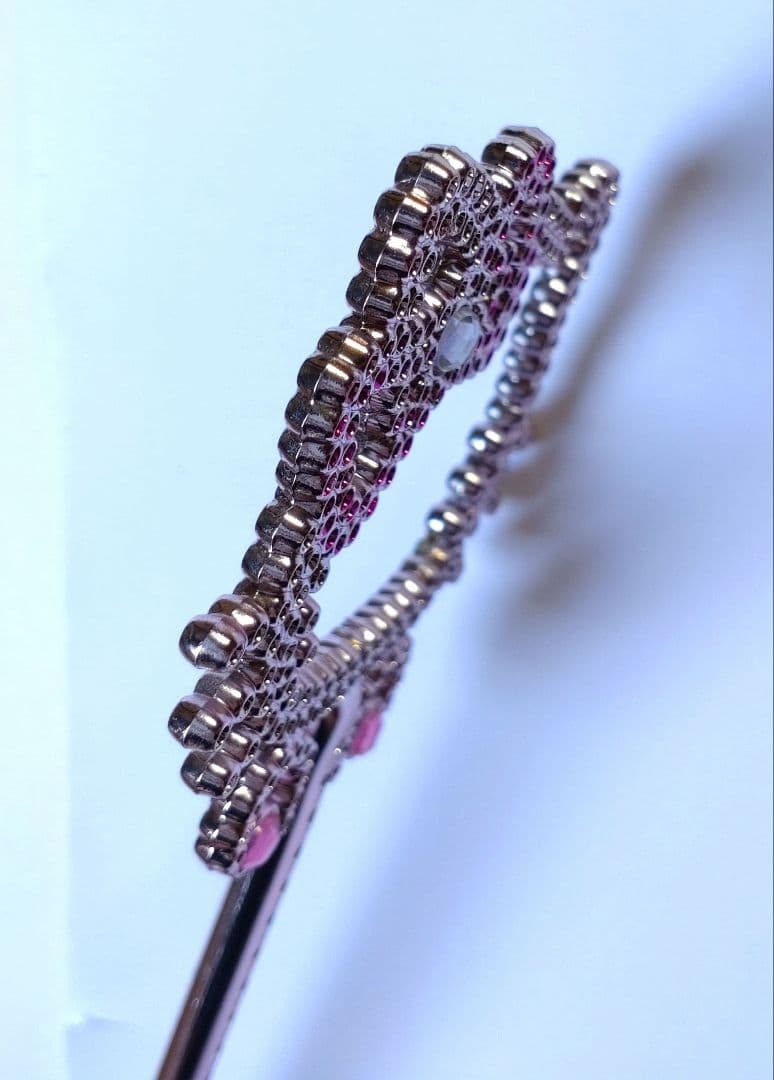 ハローキティ 杖 ステッキ キラキラ ラインストーン ピンク 平成レトロ