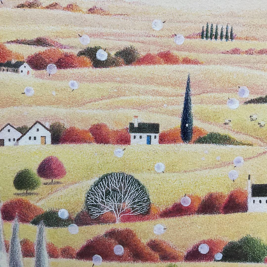 絵画・額縁・版画・渡辺 美香子・新品未使用・恋する季節・美術品・インテリア・雑貨