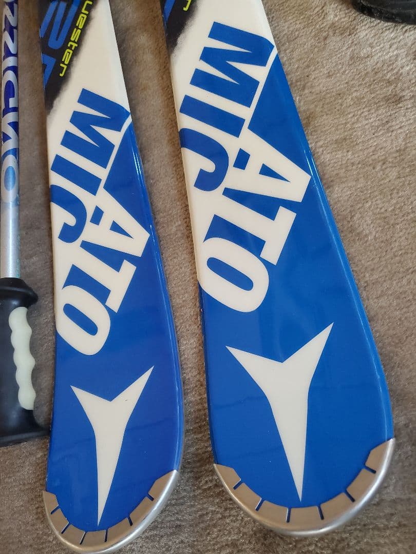 【美品】ATOMICミドルカービングスキー☆ブーツ25cm☆ロシニョールストック