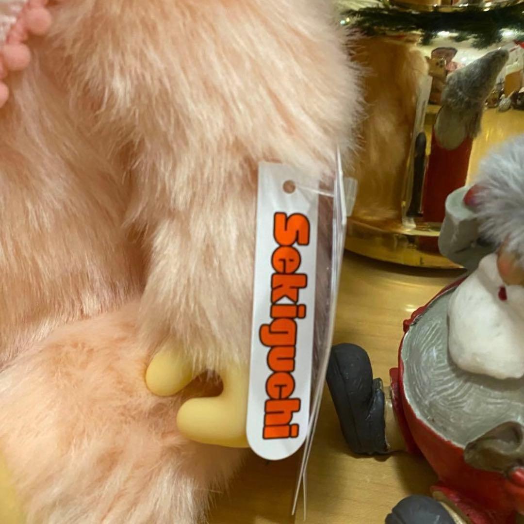 希少　モンチッチぬいぐるみピンクK.yamasaki Limited セキグチ