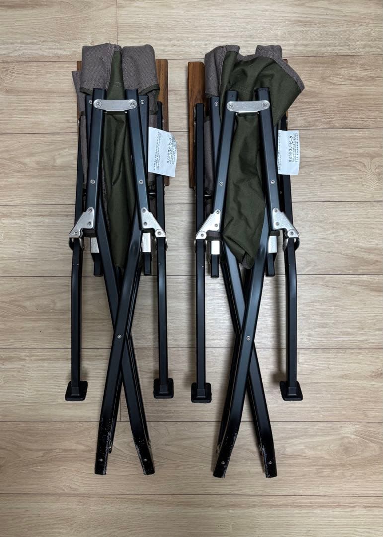  peak スノーピーク ローチェア ショート グレー 2脚セット