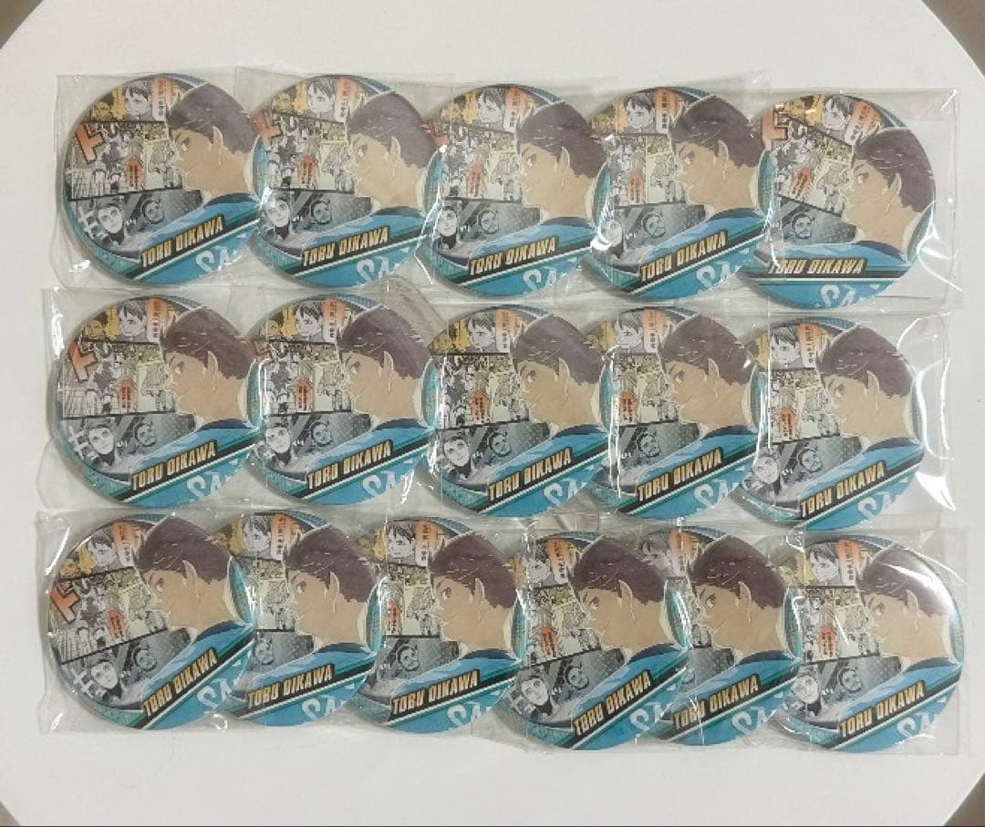 ハイキュー 及川徹 コレクション缶バッジ 原作缶バッジ メモリーズ 16個セット