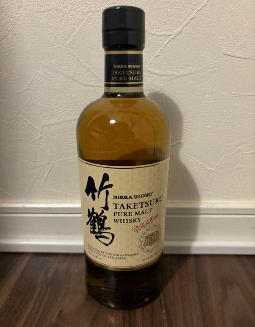 【あーちゃん】 NIKKA 竹鶴 ピュアモルトウイスキー 700ml