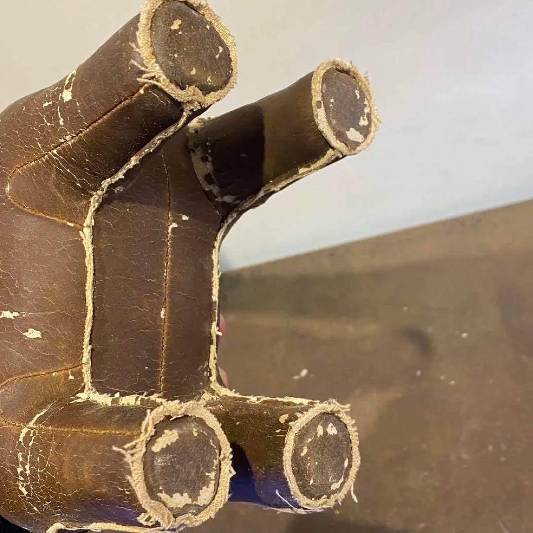 古いキリンの置物 オブジェ 古道具