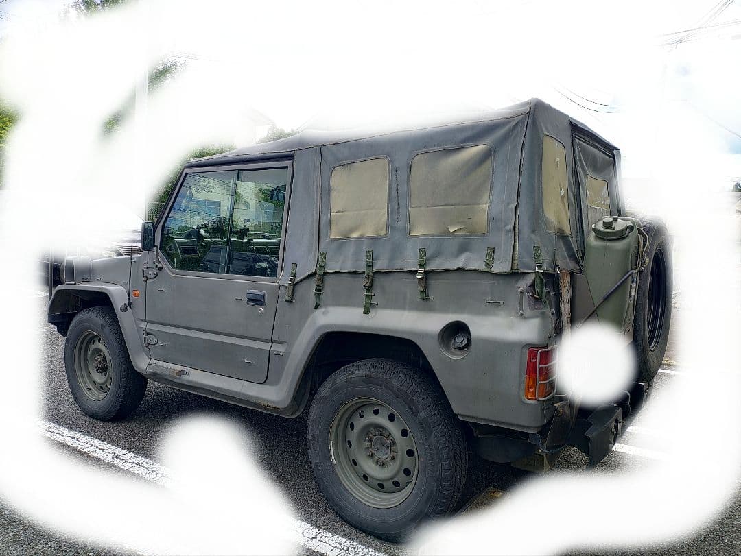 自衛隊ジープ用　幌　フロアマット