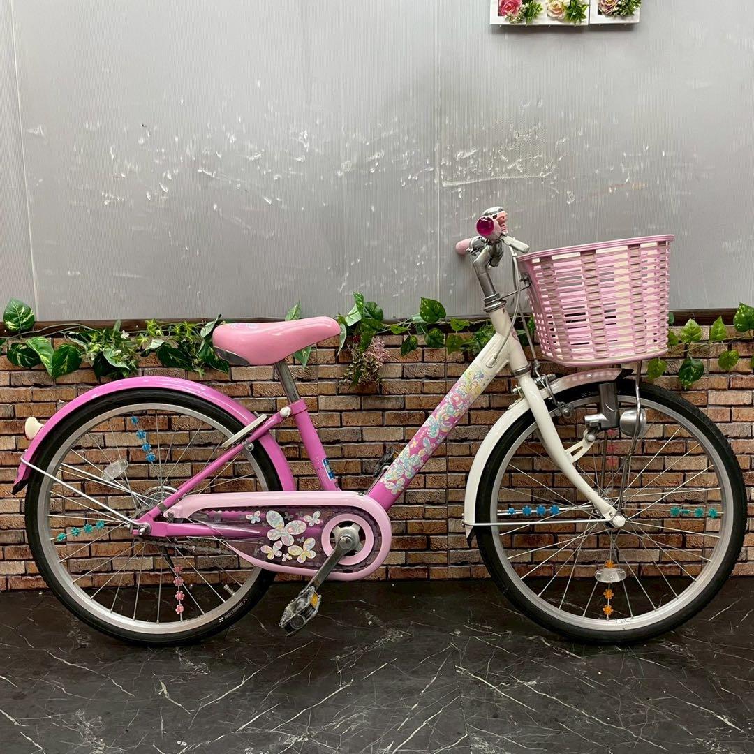 【96】子供用自転車 子供車 ブリヂストン ECOPAL ピンク 20インチ