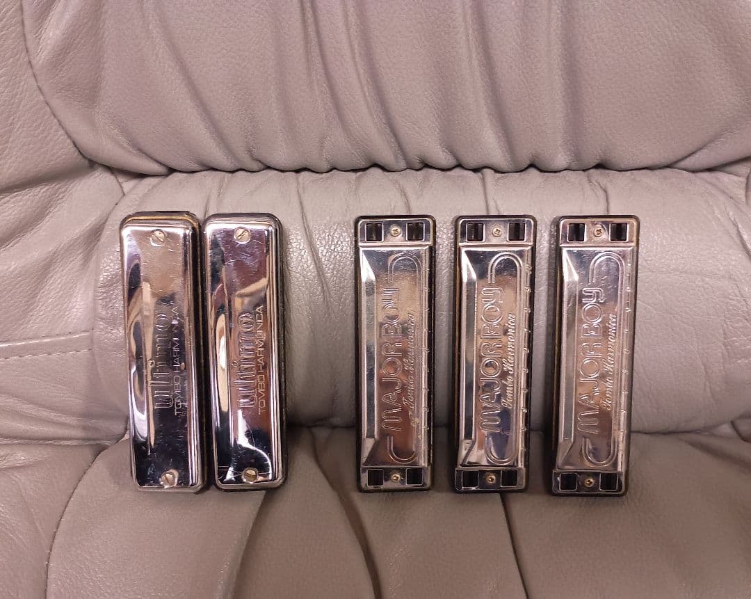 ハーモニカ本体 5個セット まとめ売り