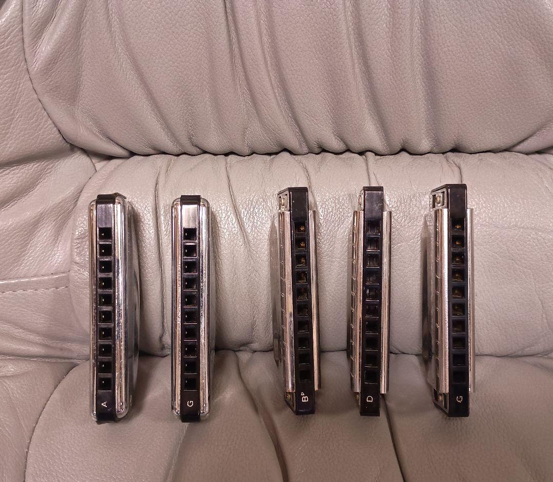 ハーモニカ本体 5個セット まとめ売り