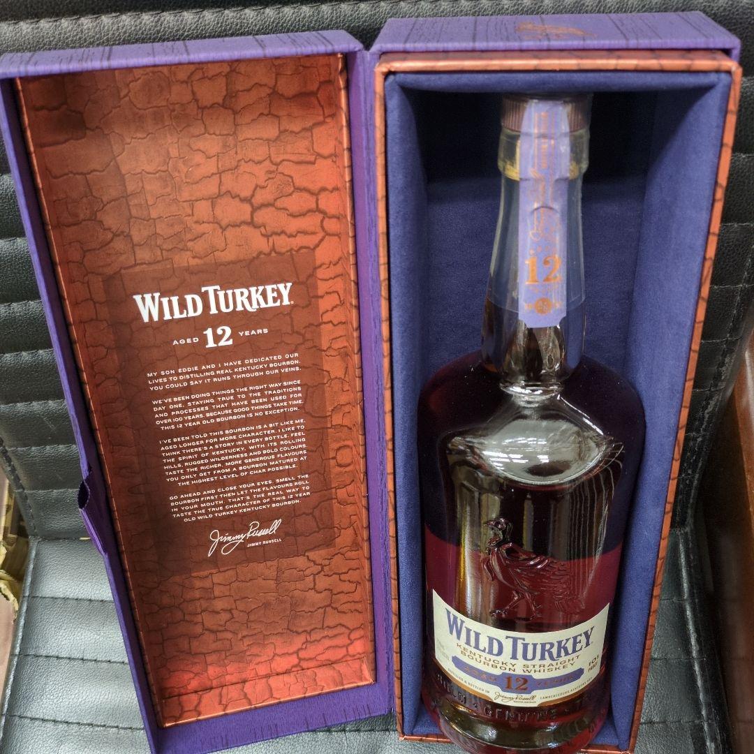 WILD TURKEY 12年 ウイスキー ギフトボックス入り