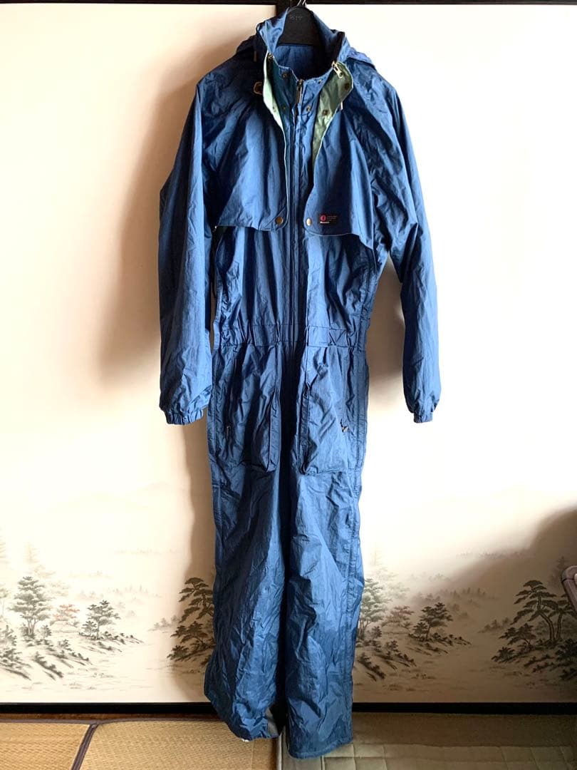 昭和レトロ DESCENTEデサント スキーウェア スノボつなぎジャンプスーツ①