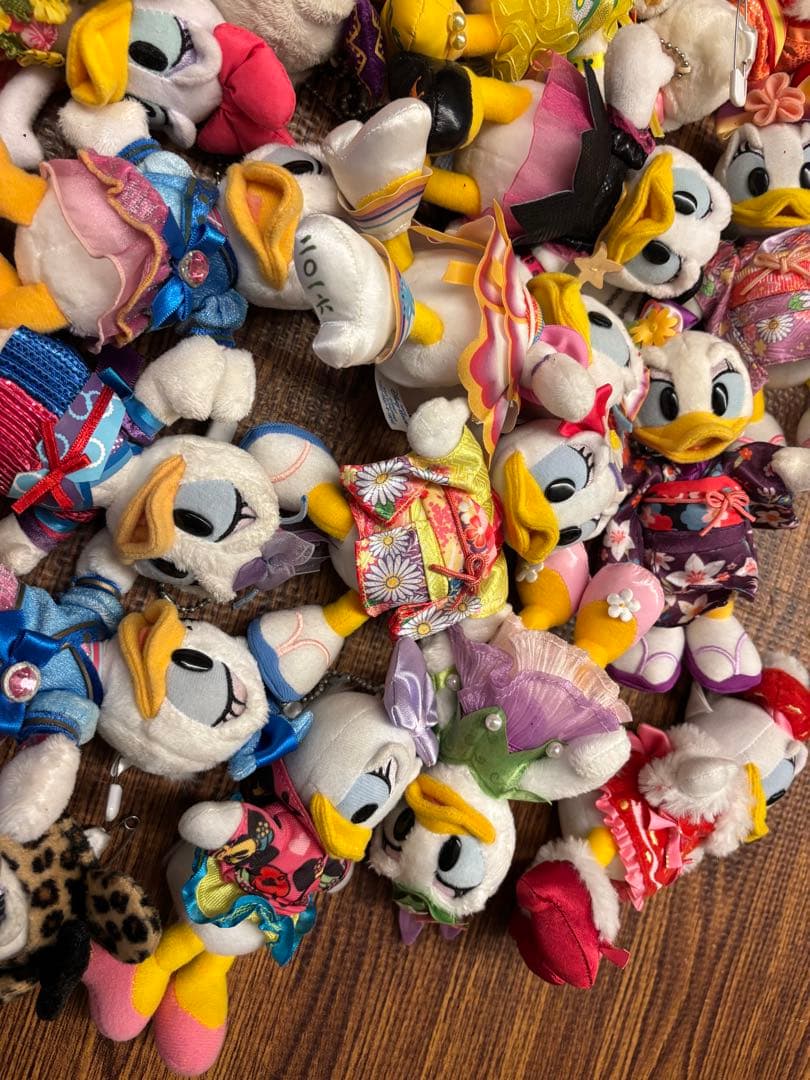 ばら売り可！！！TDRドナルド デイジー　ぬいぐるみバッジ ぬいば 大量セット