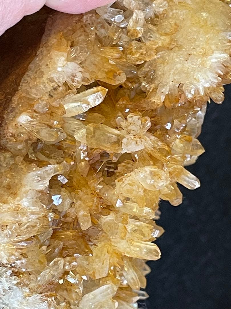 【タイムセール】黄水晶クラスター♪値下げ済