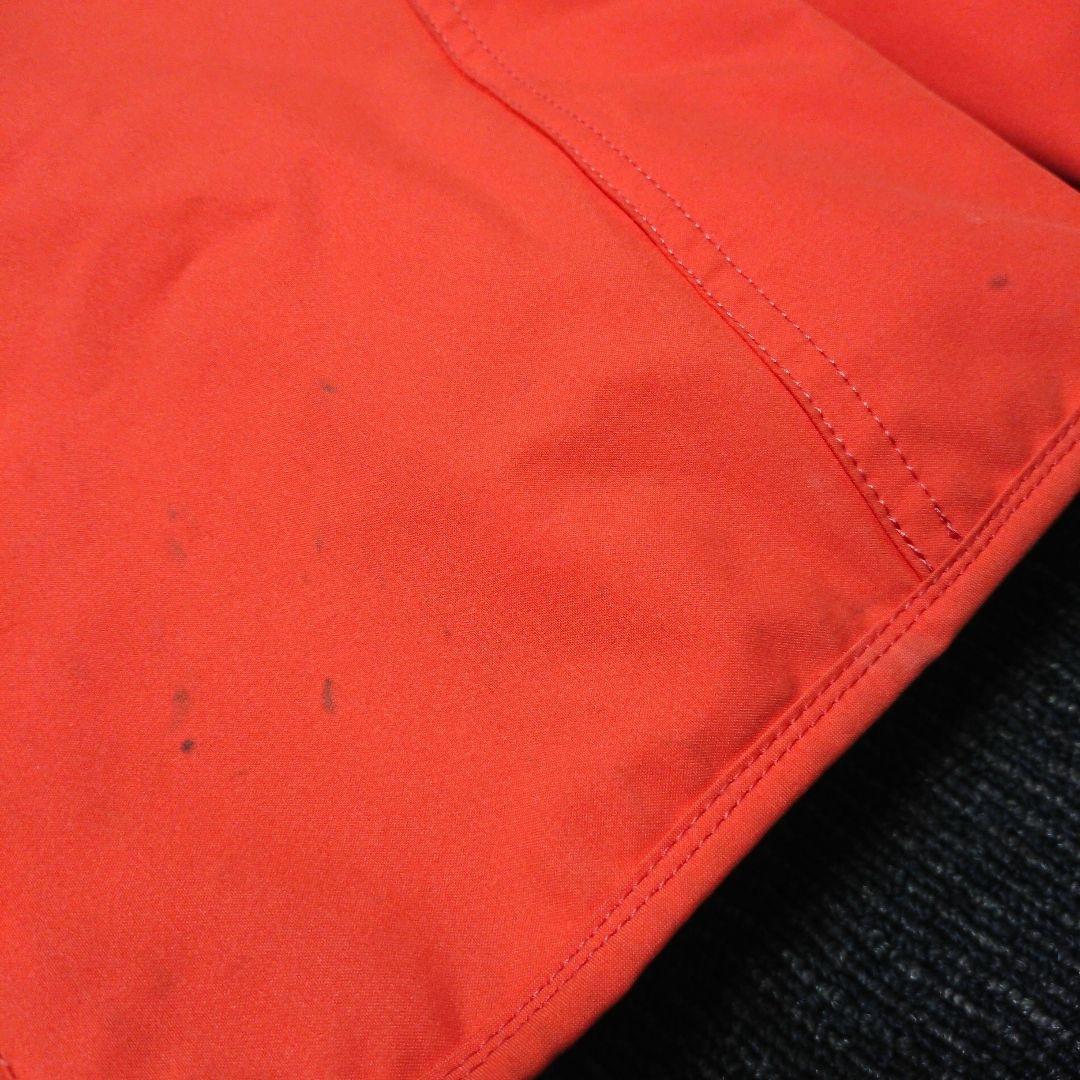 ☆送料無料【DESCENTE】ノルディック柄オレンジスキーパンツ　S