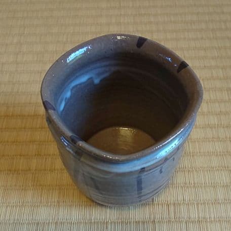 A 37 茶道 火入 絵唐津・中里重利 ( 新品未使用品 )
