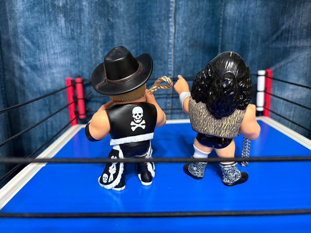 16d フィギュア12体+プロレスリング+カブキサイン　セット