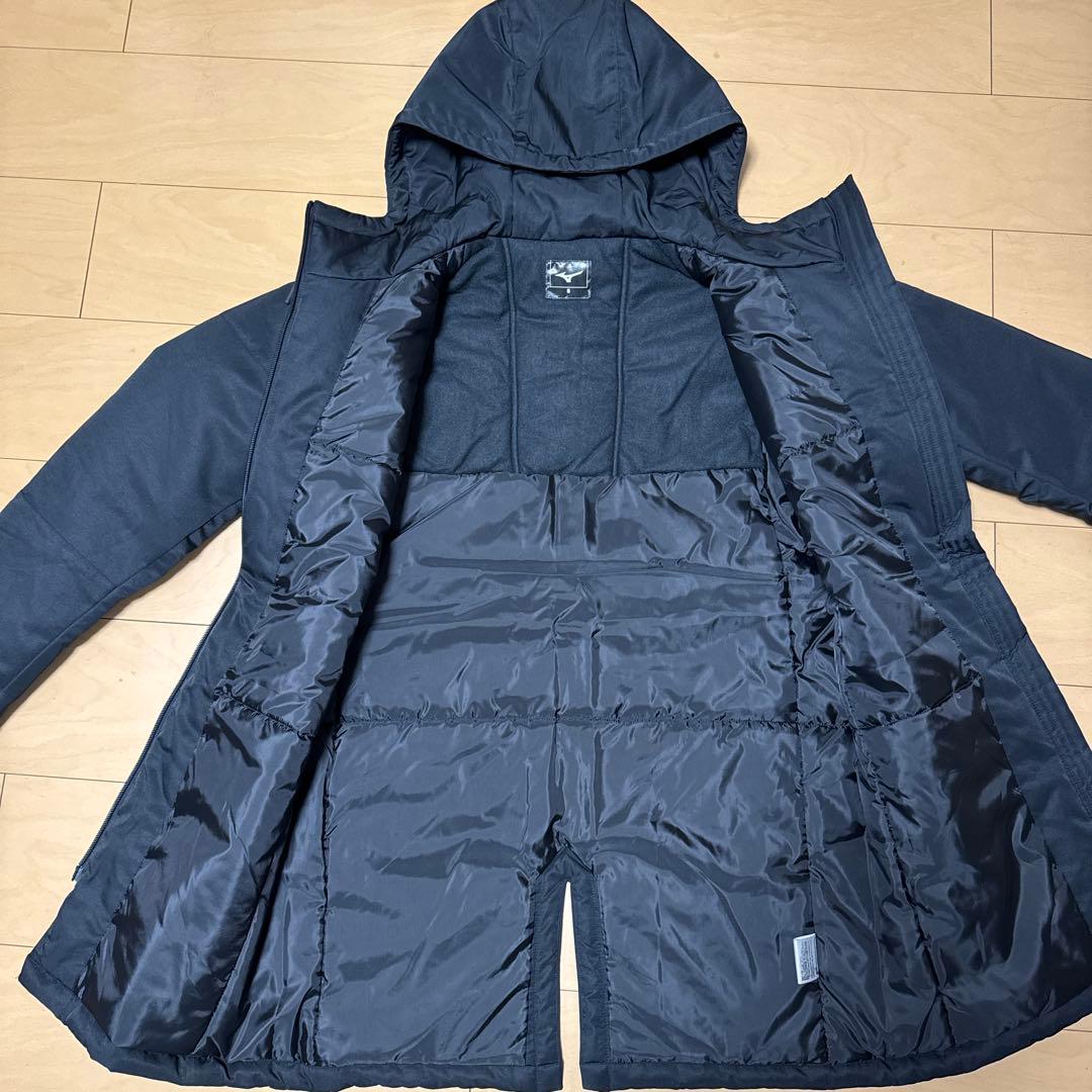 美品 MIZUNO ミズノ フィールドコート P2MEB565 ハーフコート Ｓ