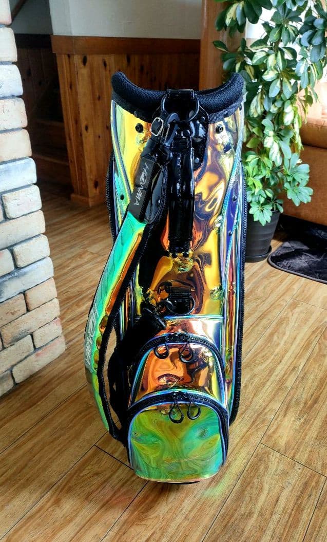 Jasmine　HONMA ホンマ キャディバッグ レインボー柄