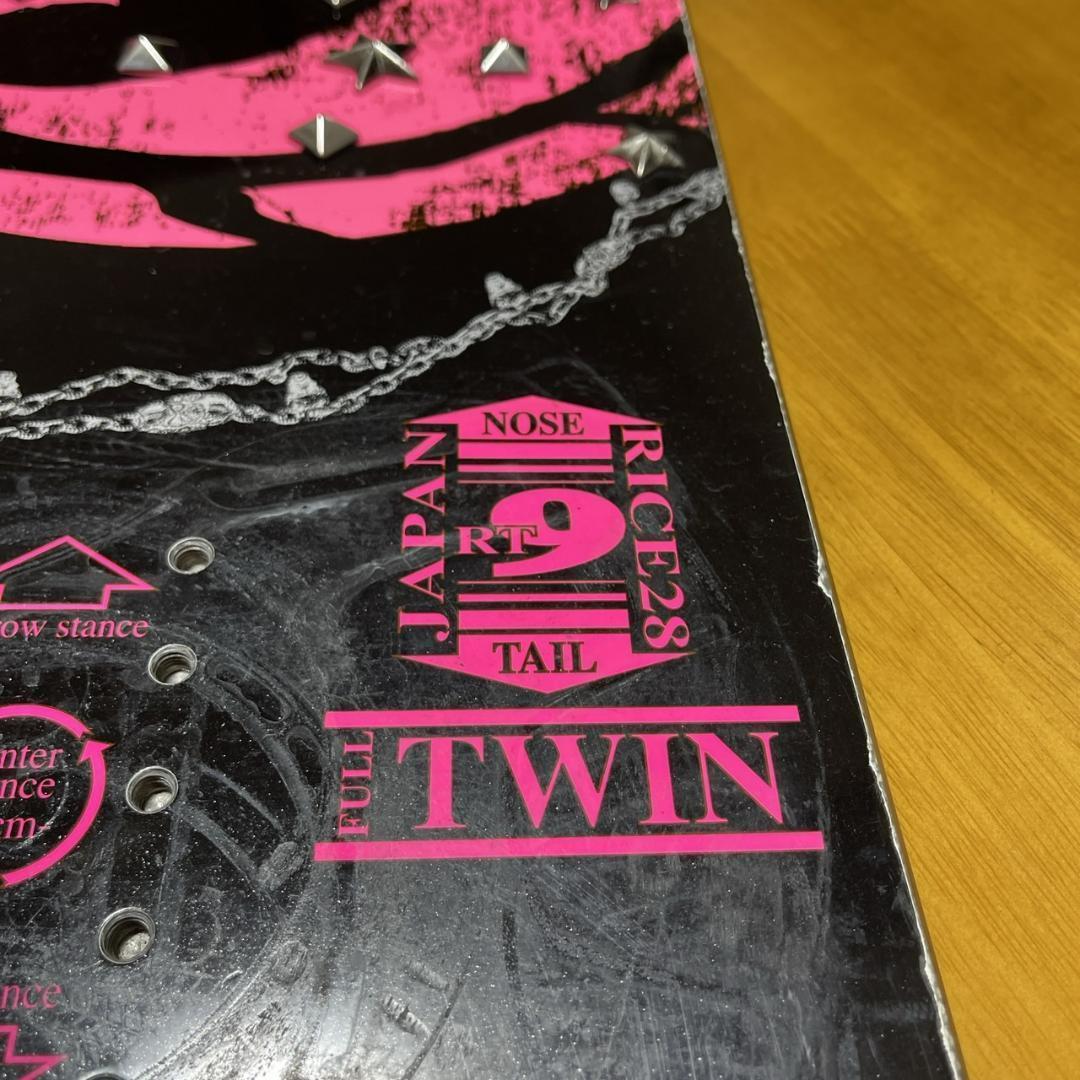 【破格】RICE28 RT-9 twin 151cm グラトリ キッカー フリー