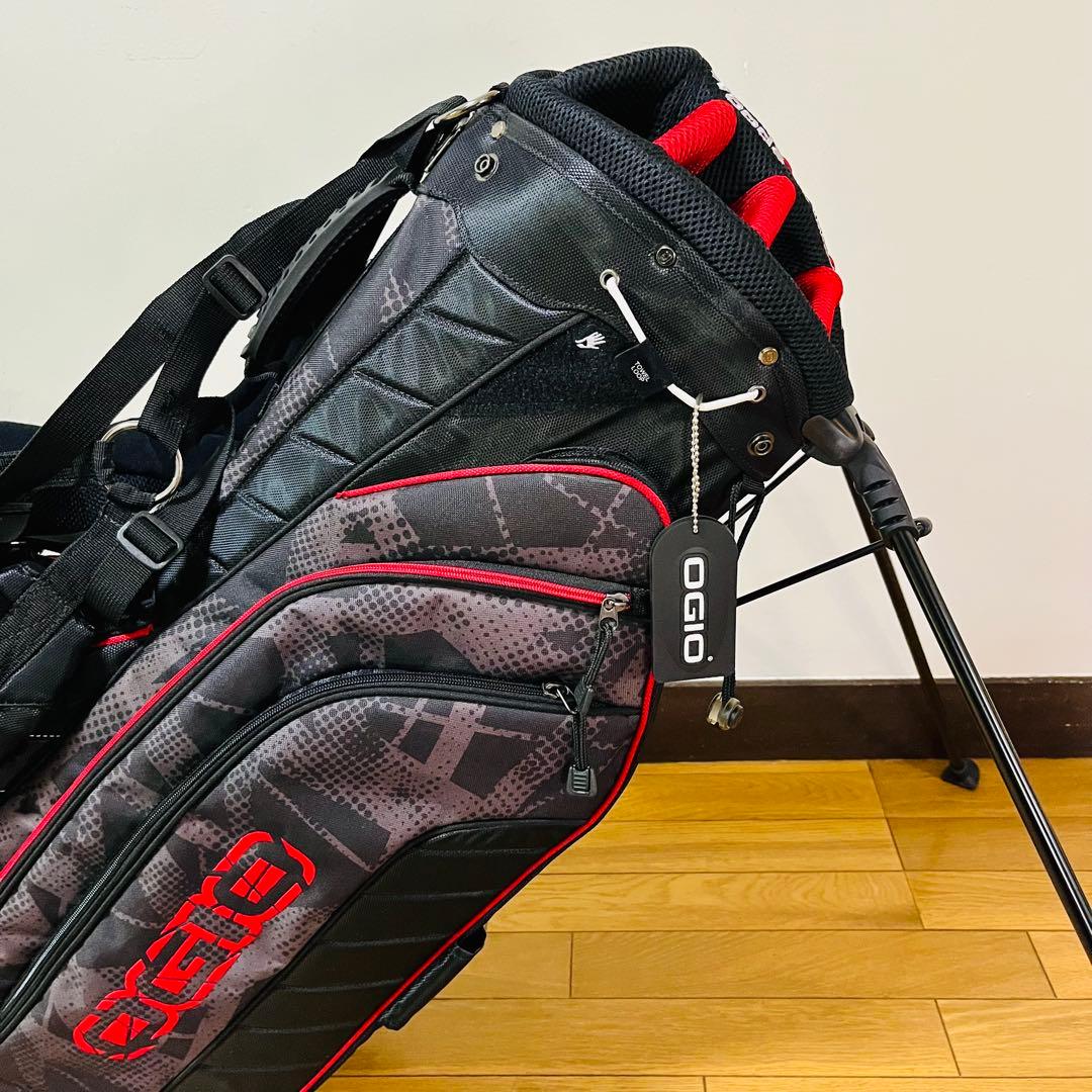 【希少美品】OGIO オジオ ゴルフ キャディバッグ スタンド 8分割
