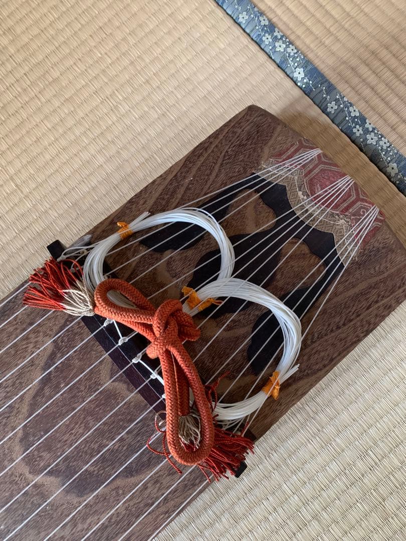 13弦琴　骨董品　アンティーク
