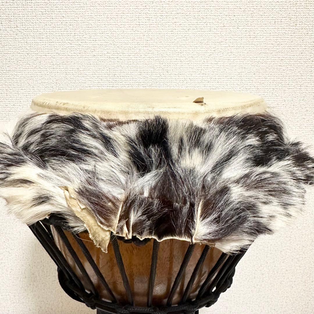 PLAY WOOD ジャンベ 打楽器 民族楽器 ナチュラルスキン 木製