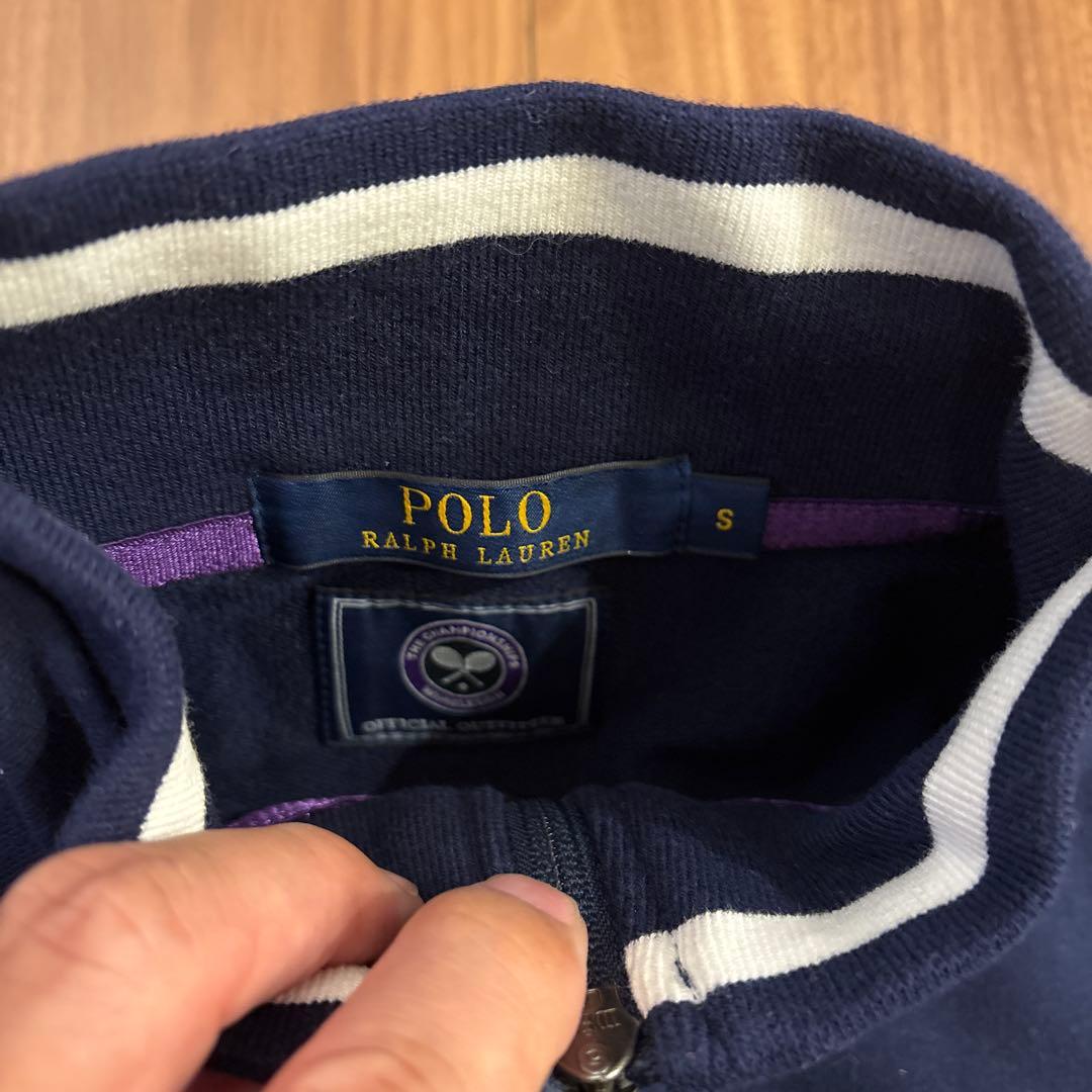 【Polo Ralph Lauren】ウィンブルドン ジャージ Sネイビー