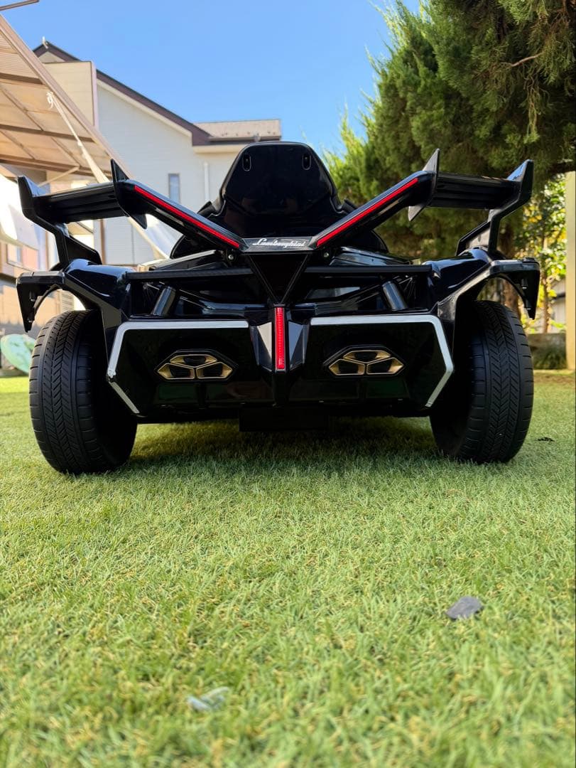 130Z　Lamborghini ブラック ラジコンカー