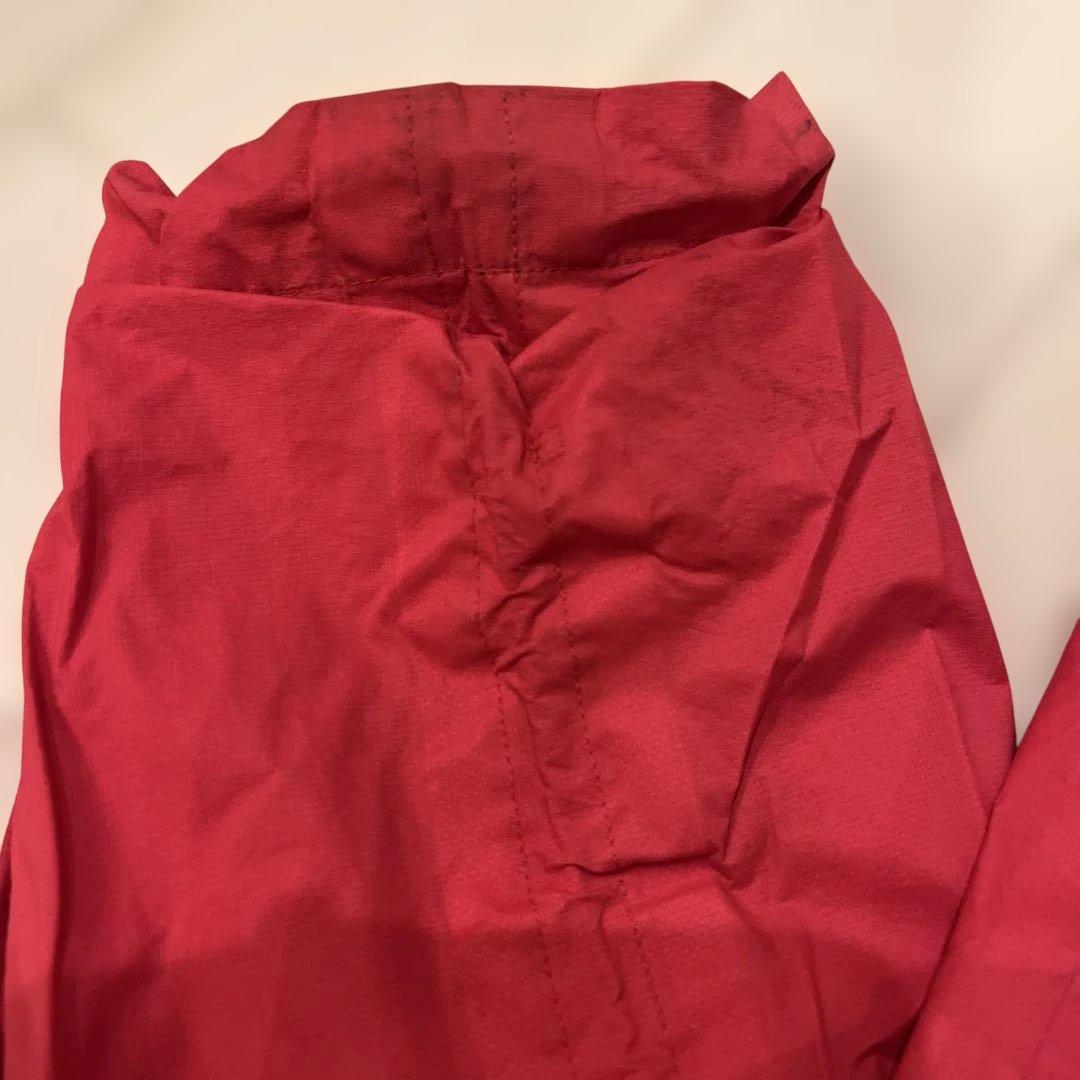 PEARLY GATES レインウェア フード付き レッド